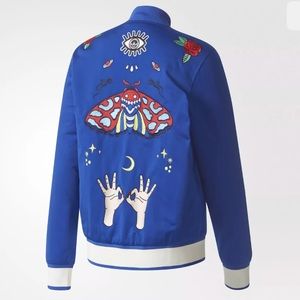 Adidas EMBELLISHED ARTS BOMBER superstar JACKET